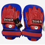 Боксерские ударные лапы Twins Special (PML-19 blue/red)